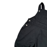 John Richmond Salopette tinta unita con Logo Nero per Neonato RIA26117SA NERO JOHN RICHMOND 