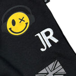 John Richmond Pantalone Modello Tuta tinta unita con Stampa Nero per Neonato RIA26118PA NERO JOHN RICHMOND 
