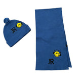 John Richmond Set Cappello-Sciarpa tinta unita Blu per Bambino RIA26119HS BLU JOHN RICHMOND 
