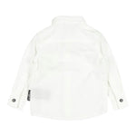 John Richmond Camicia tinta unita con Stampa Bianco per Neonato RIP25056CA BIANCO JOHN RICHMOND 