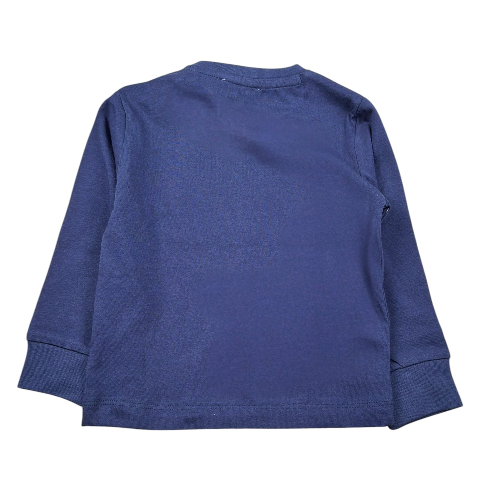 Cesare Paciotti Shirt tinta unita con Stampa Blu per Neonato TSP6322B BLU CESARE PACIOTTI 