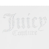 Juicy Couture T-Shirt tinta unita con Brillantini Bianco per Bambina JBX6409 BIANCO JUICY COUTURE 