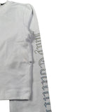 Juicy Couture Shirt Girocollo tinta unita con Brllantini Bianco per Bambina JBX6619 BIANCO JUICY COUTURE 