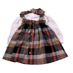 Juliana Completo 2 Pezzi Camicia-Abito Multicolor per Neonata 24648 MULTICOLOR JULIANA 