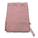 Juliana Coperta tinta unita Rosa per Neonata 25515 ROSA JULIANA 