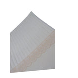 Juliana Coperta tinta unita con Ricami Panna per Neonata 25532 PANNA JULIANA 