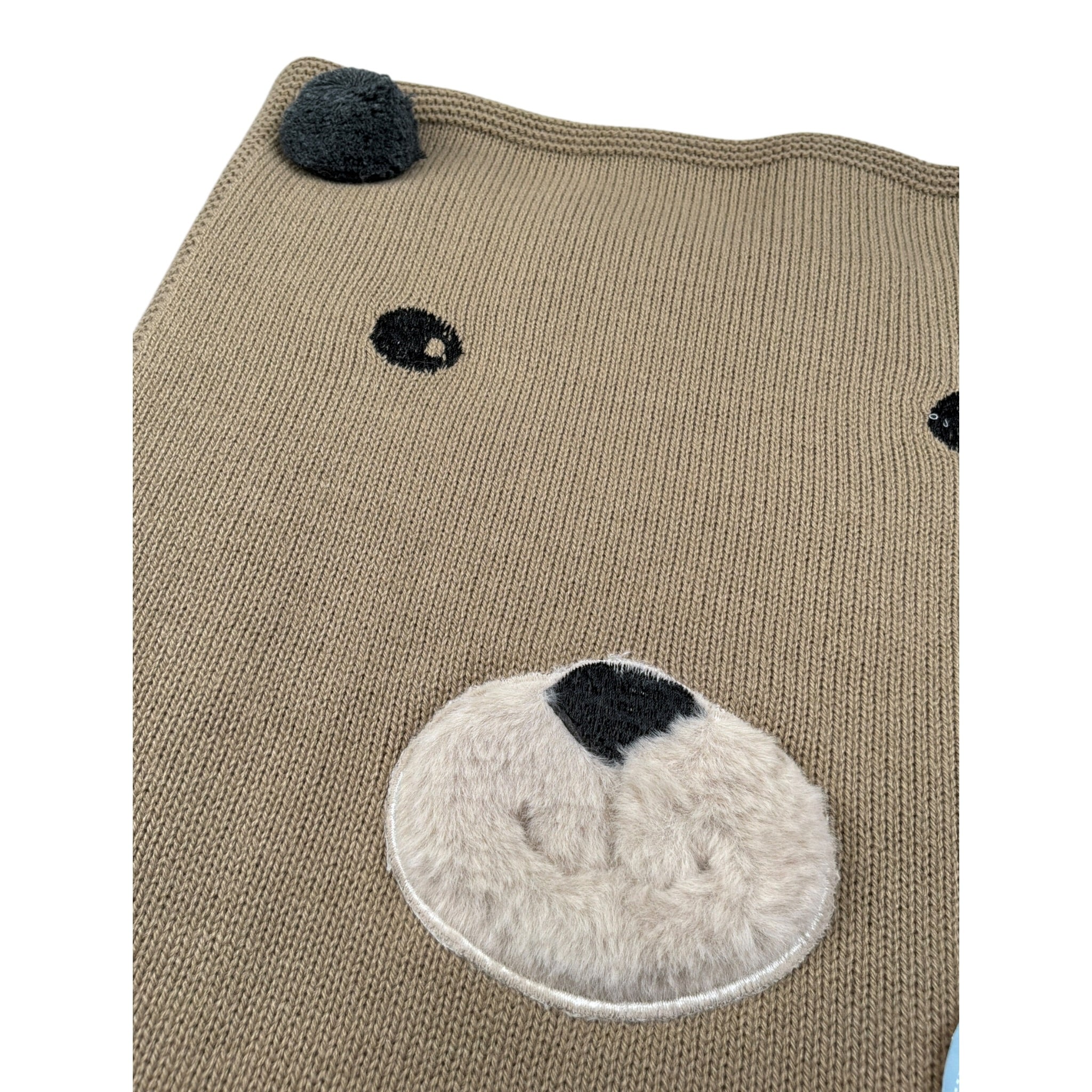 Juliana Coperta tinta unita Beige per Neonato 25533 BEIGE JULIANA 
