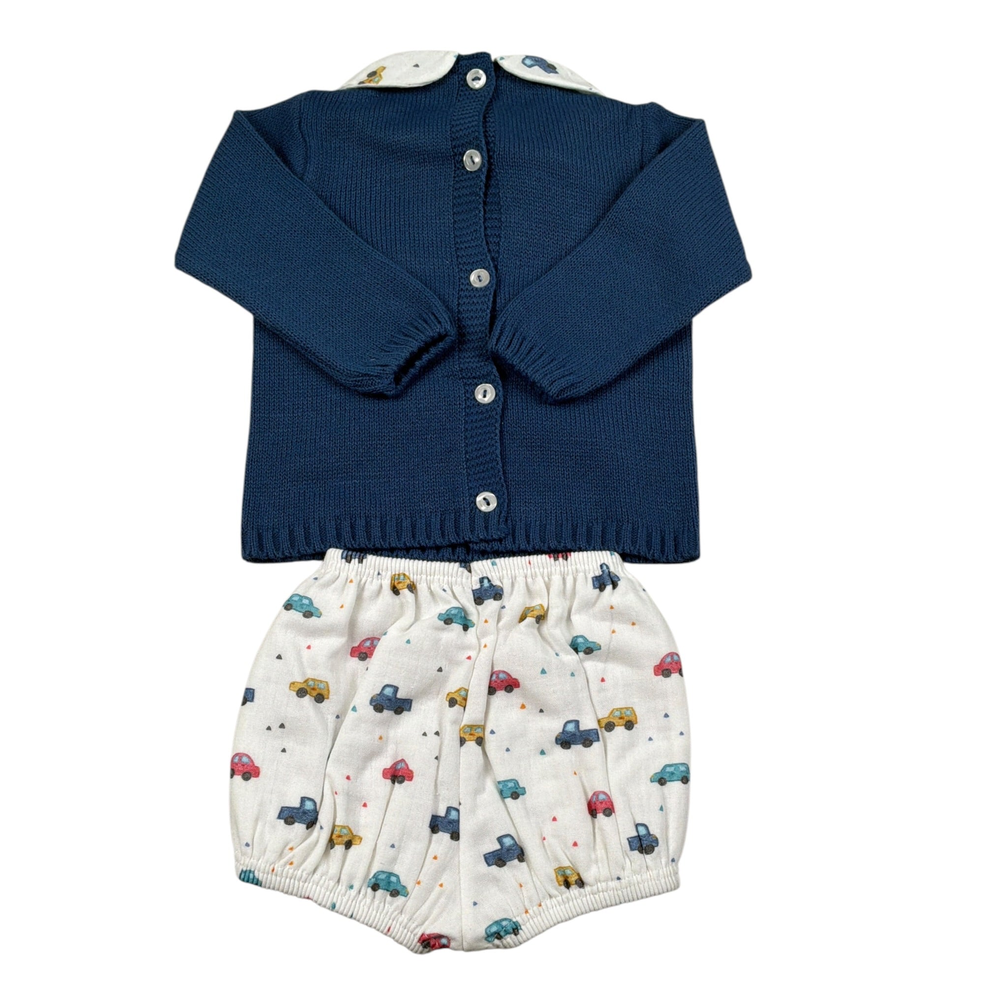 Juliana Completo 2 Pezzi Maglia-Culotte Blu per Neonato 25584 BLU JULIANA 