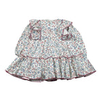 Juliana Abito Manica Lunga Fantasia Floreale Panna per Bambina 25661 PANNA JULIANA 