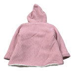 Juliana Cappotto tinta unita con Capuccio Rosa per Bambina 25703J ROSA JULIANA 