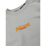 Just Cavalli Felpa tinta unita Girocollo con Stampa Grigio per Bambino JBA26007FE GRIGIO JUST CAVALLI 