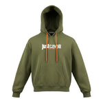 Just Cavalli Felpa tinta unita con Cappuccio E Stampa Verde per Bambino JBA26021FE VERDE JUST CAVALLI 