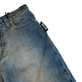 Just Cavalli Jeans tinta unita con Giroita Regolabile Blu per Bambina JBA26025JE BLU JUST CAVALLI 