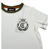 Just Cavalli T-Shirt Girocollo tinta unita con Stampa Bianco per Bambino JBA26032TS BIANCO JUST CAVALLI 