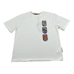 Just Cavalli T-Shirt Girocollo tinta unita con Logo Bianco per Bambino JBA26042TS BIANCO JUST CAVALLI 
