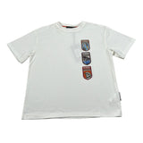 Just Cavalli T-Shirt Girocollo tinta unita con Logo Bianco per Bambino JBA26042TS BIANCO JUST CAVALLI 