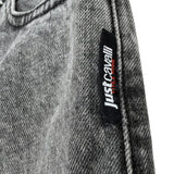 Just Cavalli Jeans tinta unita con Girovita Regolabile Grigio per Bambina JBA26069JE GRIGIO JUST CAVALLI 