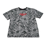 Just Cavalli T-Shirt Stampa Fantasia Girocollo Nero per Bambino JBA26073TS NERO JUST CAVALLI 