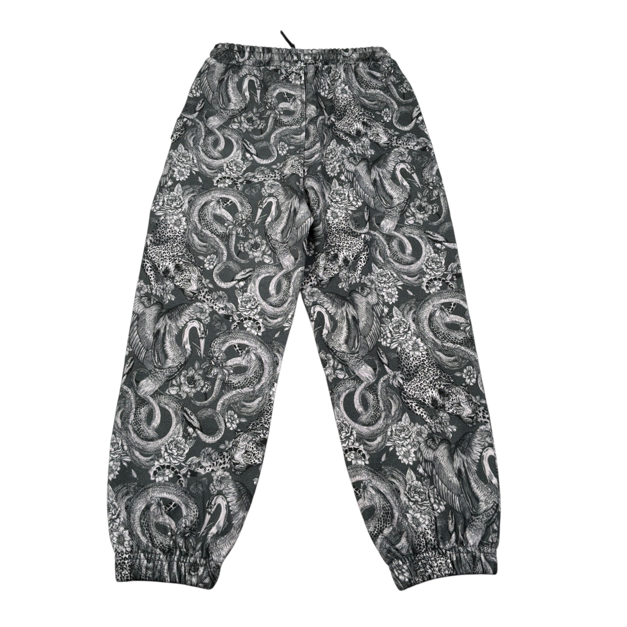 Just Cavalli Pantalone Tuta Stampa Fantasia Grigio per Bambino JBA26084PA GIRGIO JUST CAVALLI 
