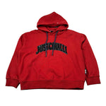 Just Cavalli Felpa Chiusa con Cappuccio tinta unita Rosso per Bambino JBA26086FE ROSSO JUST CAVALLI 