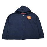 Just Cavalli Maglia con Zip E Cappuccio tinta unita Blu per Bambino JBA26101CD BLU JUST CAVALLI 