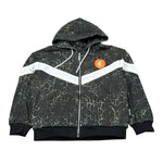 Just Cavalli Felpa con Zip E Cappuccio Fantaisa Maculata Verde per Bambino JBA26109FE VERDE JUST CAVALLI 