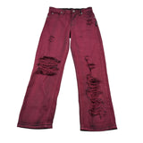 Just Cavalli Jeans tinta unita con Strappi Bordeaux per Bambino JBA26113JE BORDEAUX JUST CAVALLI 