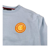 Just Cavalli Felpa Chiusa Girocollo tinta unita Azzurro per Bambino JBA26119FE AZZURRO JUST CAVALLI 