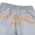 Just Cavalli Pantalone tinta unita con Elastico In Vita Azzurro per Bambino JBA26135PA AZZURRO JUST CAVALLI 