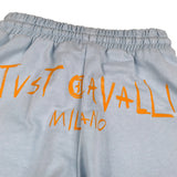 Just Cavalli Pantalone tinta unita con Elastico In Vita Azzurro per Bambino JBA26135PA AZZURRO JUST CAVALLI 