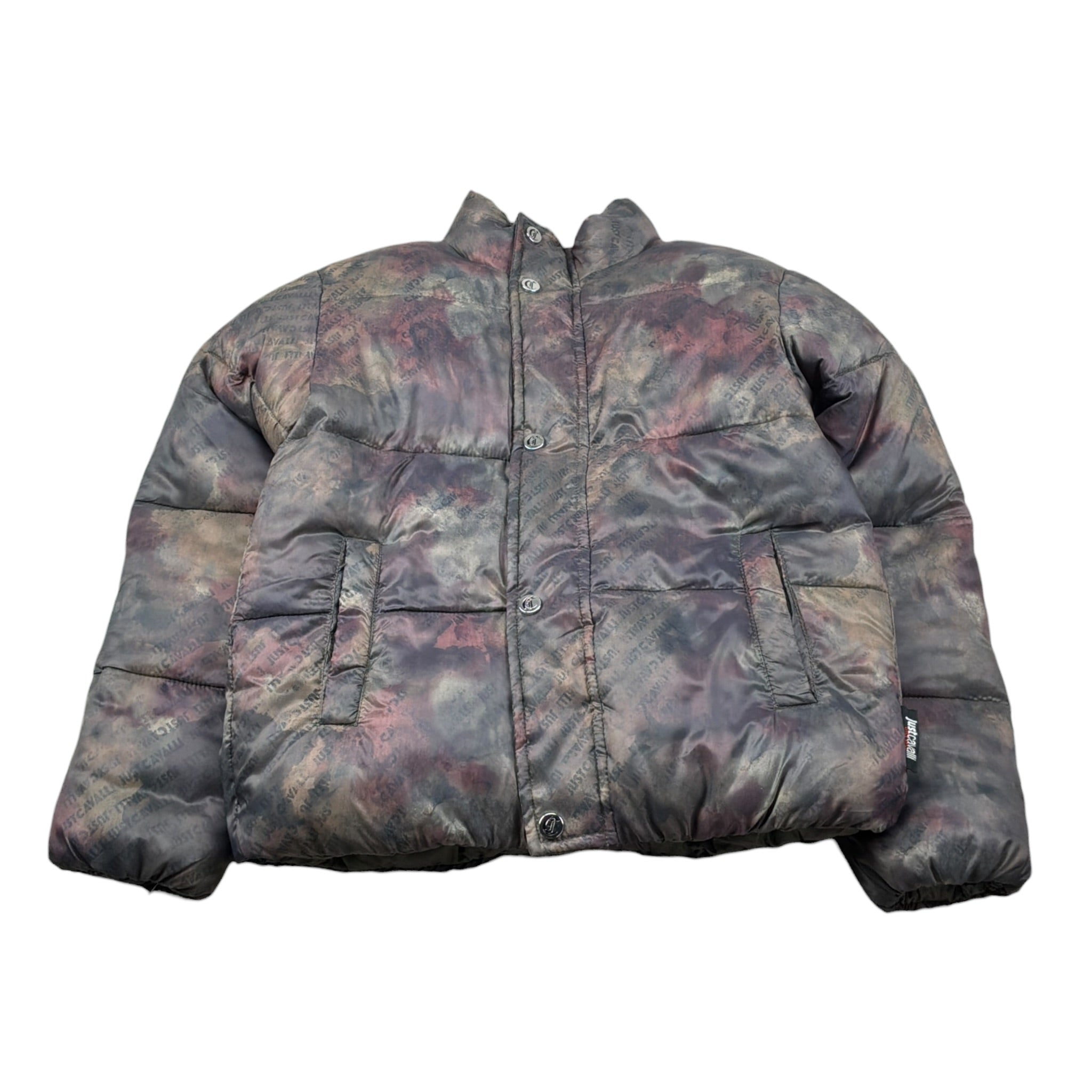Just Cavalli Giubbino Stampa Fantasia Marrone per Bambina JBA26137PI MARRONE JUST CAVALLI 