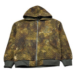 Just Cavalli Felpa con Zip E Cappuccio Stampa Fantaisa Verde per Bambino JBA26138FE VERDE JUST CAVALLI 