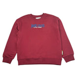 Just Cavalli Felpa tinta unita con Stampa Bordeaux per Bambino JGA26006FE BORDEAUX JUST CAVALLI 