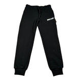 Just Cavalli Pantalone Tuta tinta unita con Logo Nero per Bambino JGA26007PA NERO JUST CAVALLI 