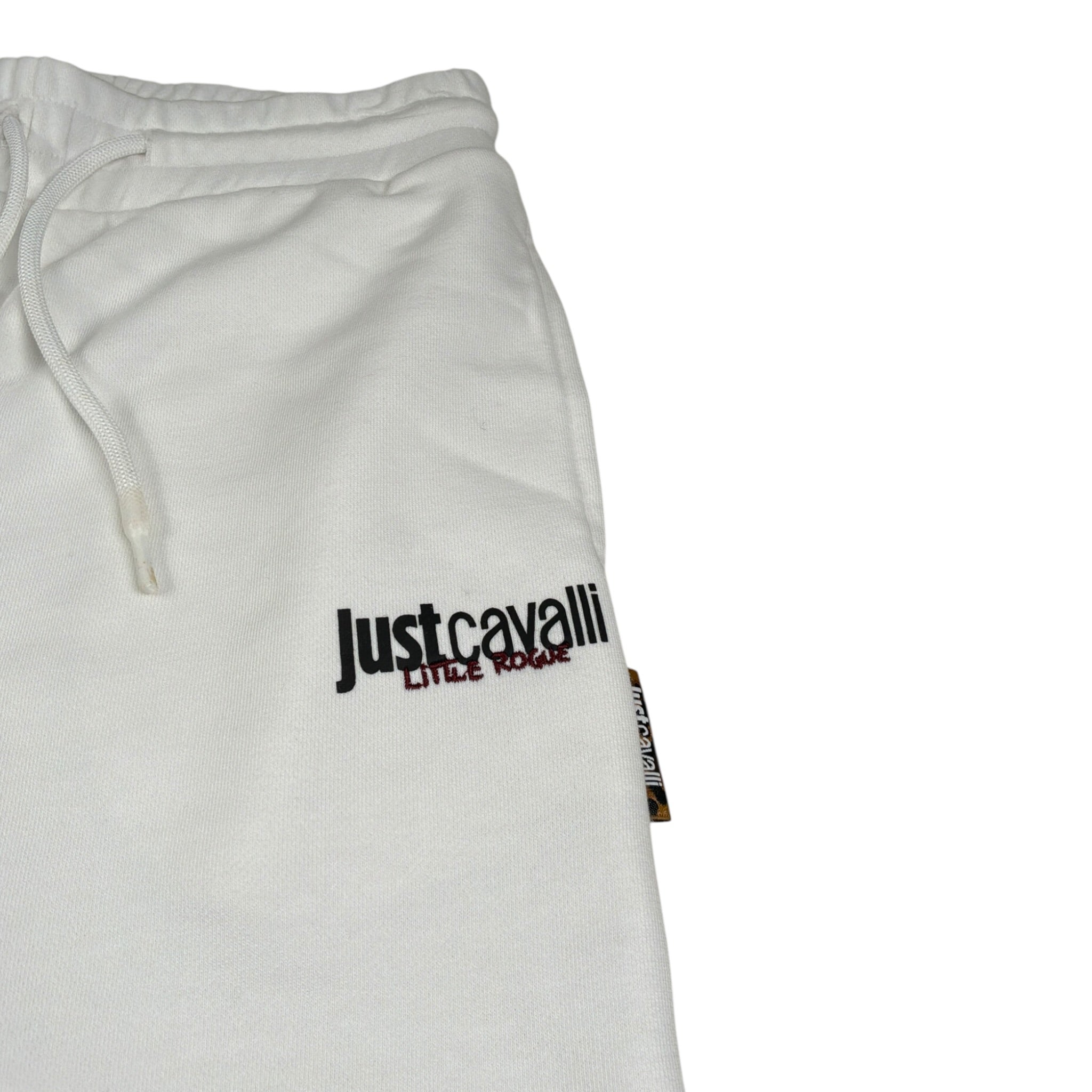 Just Cavalli Pantalone tinta unita Modello Palazzo Bianco per Bambina JGA26008PA BIANCO JUST CAVALLI 