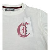 Just Cavalli T-Shirt Girocollo tinta unita con Logo Bianco per Bambina JGA26019TS BIANCO JUST CAVALLI 
