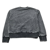 Just Cavalli Felpa Chiusa Girocollo tinta unita con Stampa Grigio per Bambino JGA26029FE GRIGIO JUST CAVALLI 
