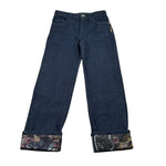 Just Cavalli Jeans tinta unita Modello Palazzo Blu per Bambina JGA26032JE BLU JUST CAVALLI 