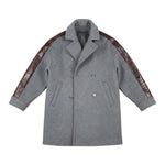 Just Cavalli Cappotto tinta unita con Logo Grigio per Bambina JGA26046CP GRIGIO JUST CAVALLI 