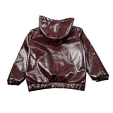 Just Cavalli Giubbino tinta unita con Cappuccio Bordeaux per Bambina JGA26050GB BORDEAUX JUST CAVALLI 