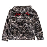 Just Cavalli Felpa con Zip E Cappuccio Fantasia Maculata Beige per Bambina JGA26054FE BEIGE JUST CAVALLI 