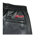 Just Cavalli Pantalone tinta unita In Ecopelle Nero per Bambina JGA26069PAP NERO JUST CAVALLI 