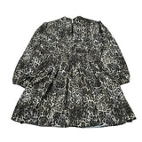 Just Cavalli Abito Manica Lunga Stampa Maculata Nero per Bambina JGA26073VE NERO JUST CAVALLI 