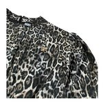 Just Cavalli Abito Manica Lunga Stampa Maculata Nero per Bambina JGA26073VE NERO JUST CAVALLI 
