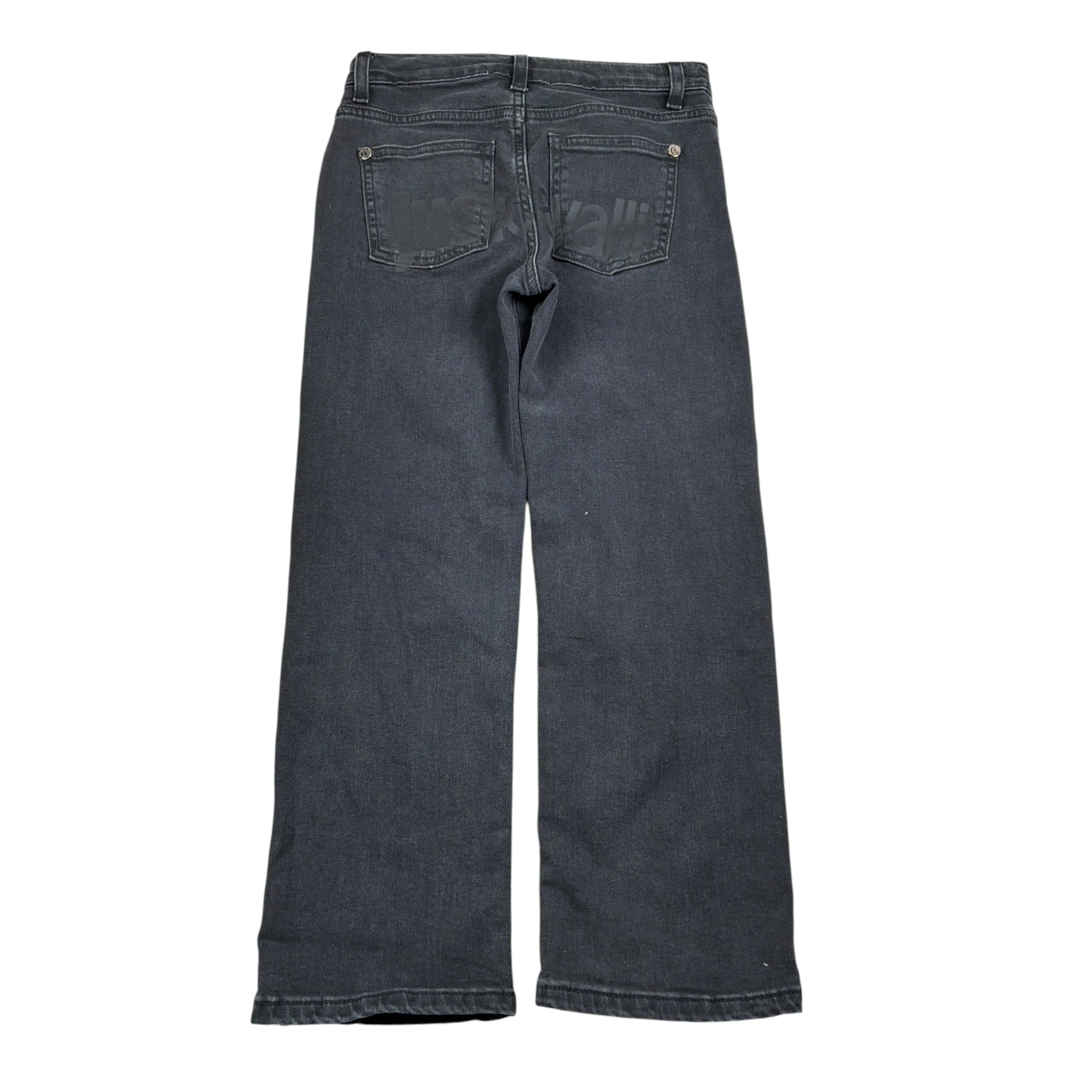 Just Cavalli Jeans tinta unita con Girovita Regolabile Nero per Bambina JGA26103JE NERO JUST CAVALLI 