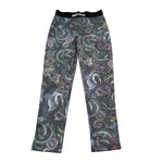 Just Cavalli Leggins Stampa Fantasia con Logo Verde per Bambina JGA26106LE VERDE JUST CAVALLI 
