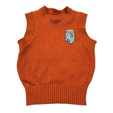 Just Cavalli Gilet tinta unita con Ricamo Arancione per Bambina JGA26126GL ARANCIONE JUST CAVALLI 