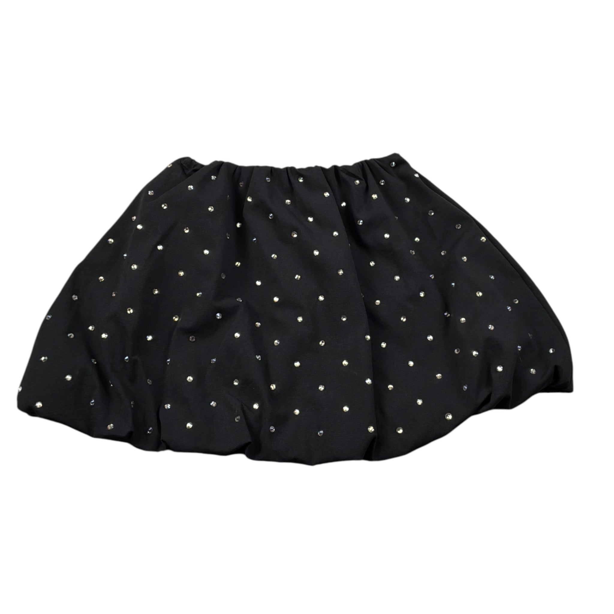 Just Cavalli Gonna tinta unita con Brillantini Nero per Bambina JGA26128GO NERO JUST CAVALLI 