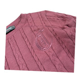 Just Cavalli Maglia tinta unita con Logo Rosa per Bambina JGA26132MA ROSA JUST CAVALLI 