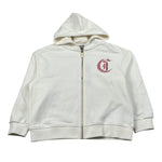 Just Cavalli Felpa con Zip E Cappuccio tinta unita Bianco per Bambina JGA26147FE BIANCO JUST CAVALLI 